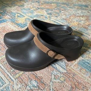 Crocs Sarah Heeled Clogs